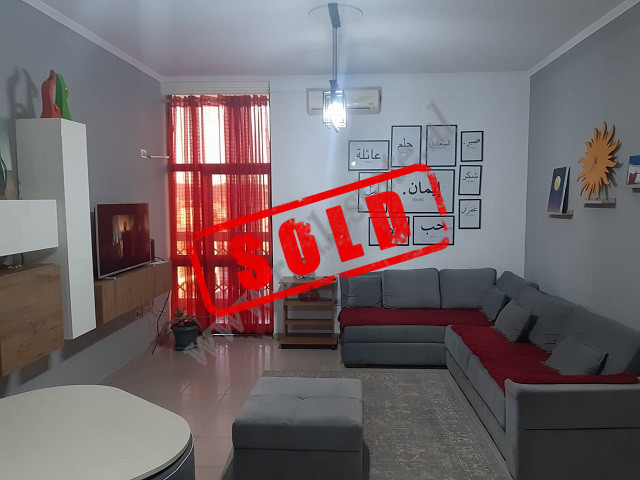 One bedroom apartment for sale close to Skenderbej Square in Tirana.

It is situated on the 8-th f